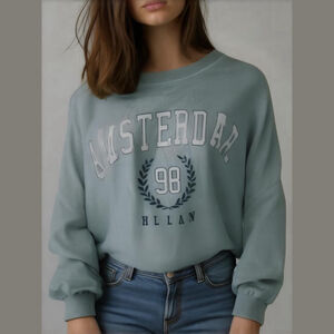 Women's Wild Fable Green Long Sleeve Crop Top XL